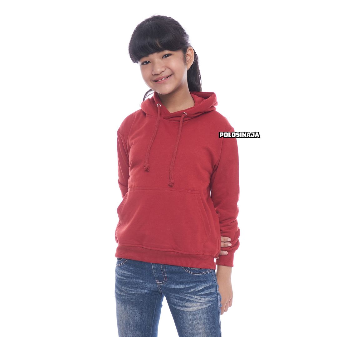 HOODIE JUMPER ANAK - MAROON