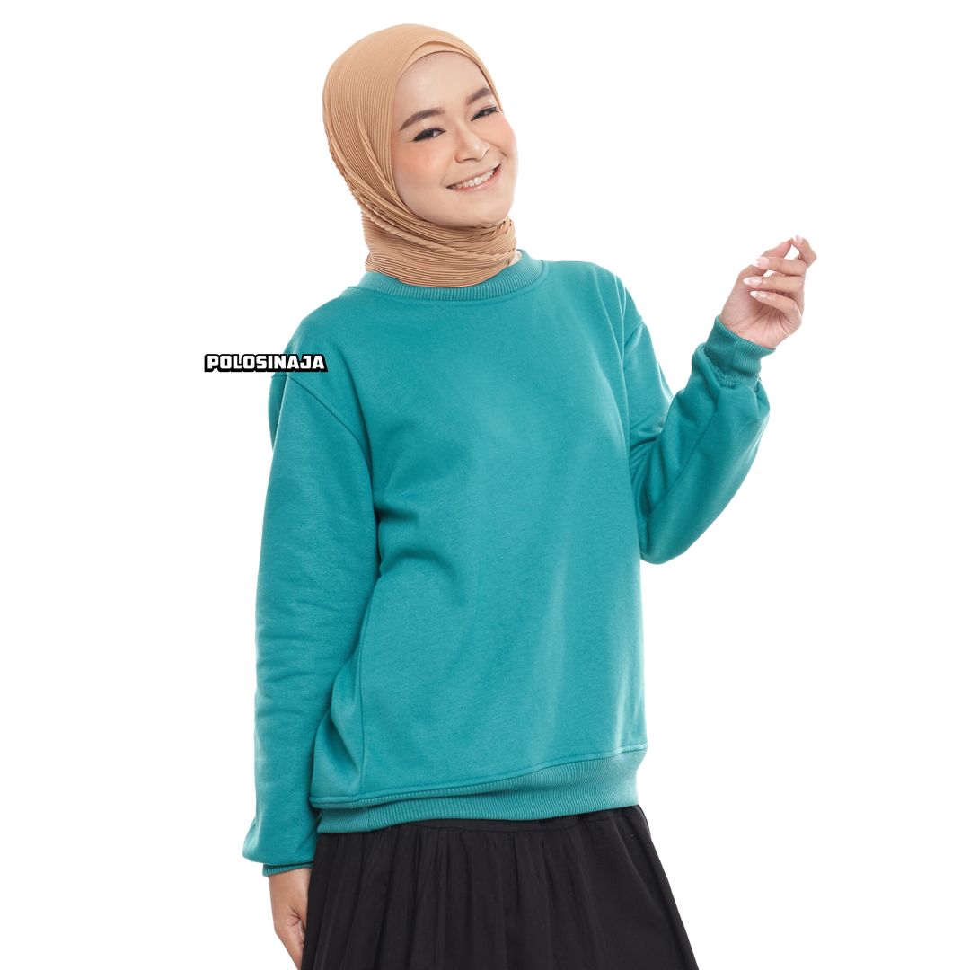 BASIC SWEATER - TEAL