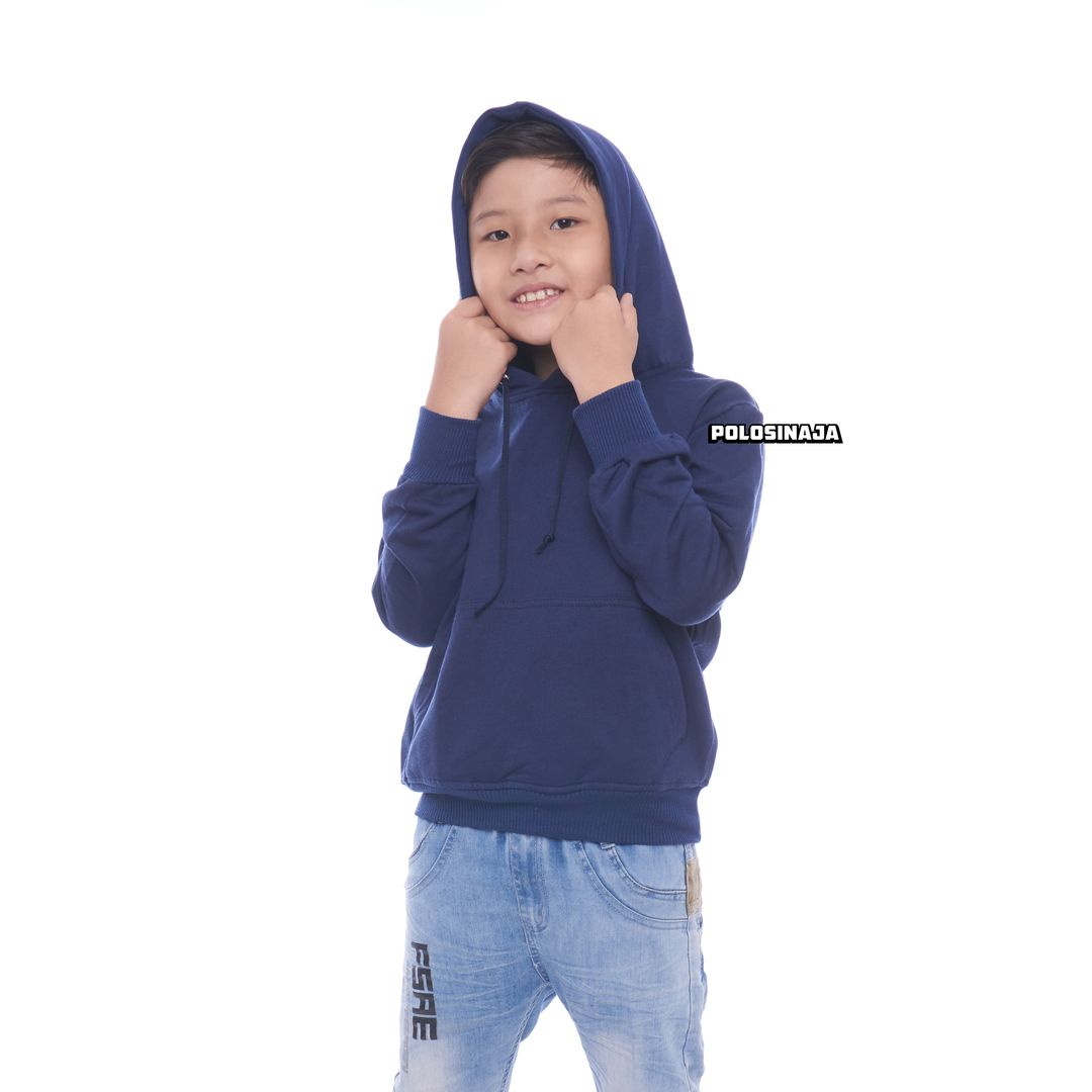 HOODIE JUMPER ANAK - NAVY