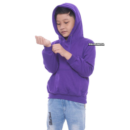 HOODIE JUMPER ANAK - PURPLE