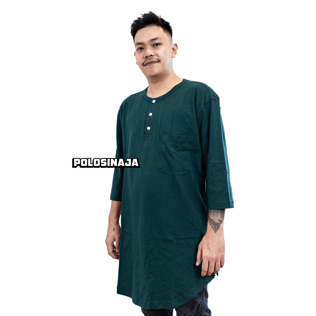 KAOS KOKO KURTA - HIJAU BOTOL