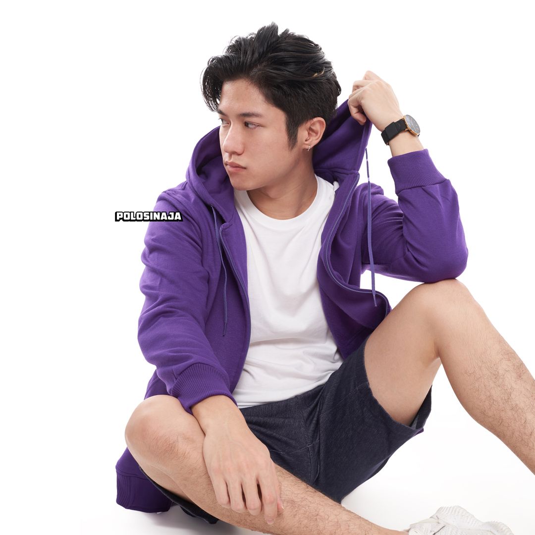 HOODIE ZIPPER - PURPLE