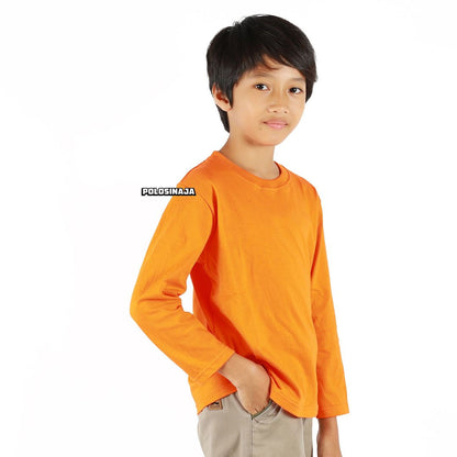 KAOS ANAK LENGAN PANJANG - ORANGE