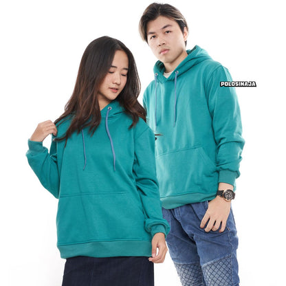 HOODIE JUMPER - TEAL