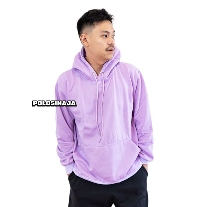 HOODIE JUMPER - UNGU MUDA