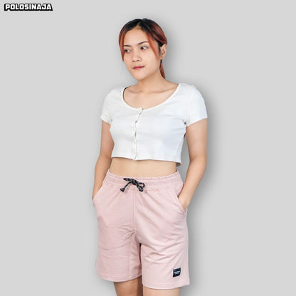 CELANA PENDEK - DUSTY PINK