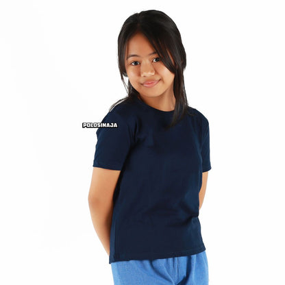 KAOS POLOS ANAK - NAVY